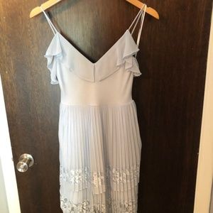 French Connection Baby Blue Dress